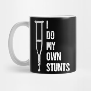 Stunts - Funny Broken Ankle Get Well Soon Gift Mug